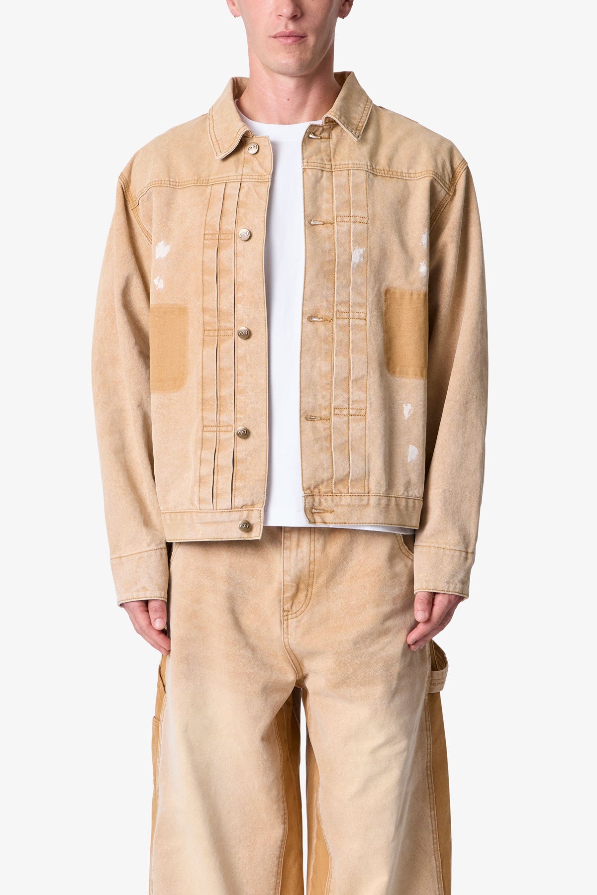 Reworked Jacket - Washed Khaki
