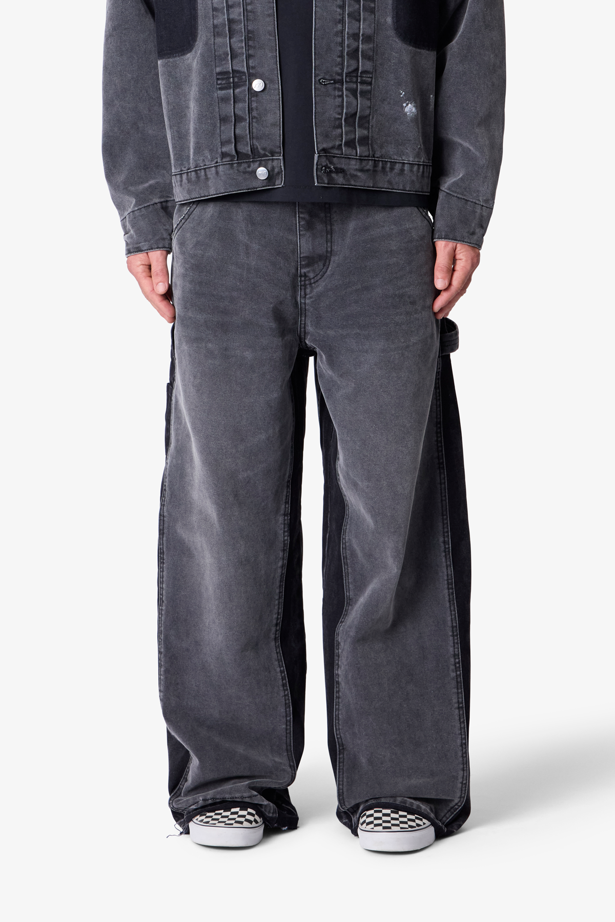 Reworked Pants - Washed Black