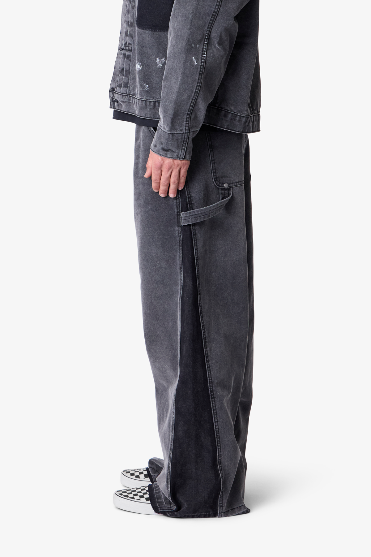 Reworked Pants - Washed Black