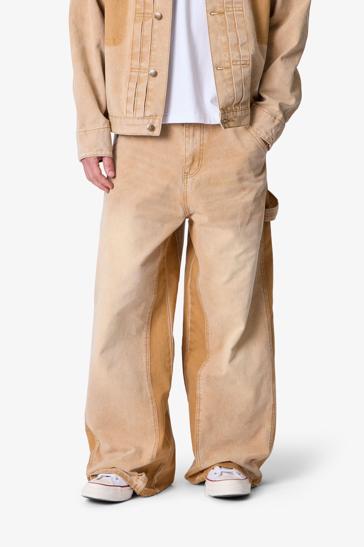 Reworked Pants - Washed Khaki