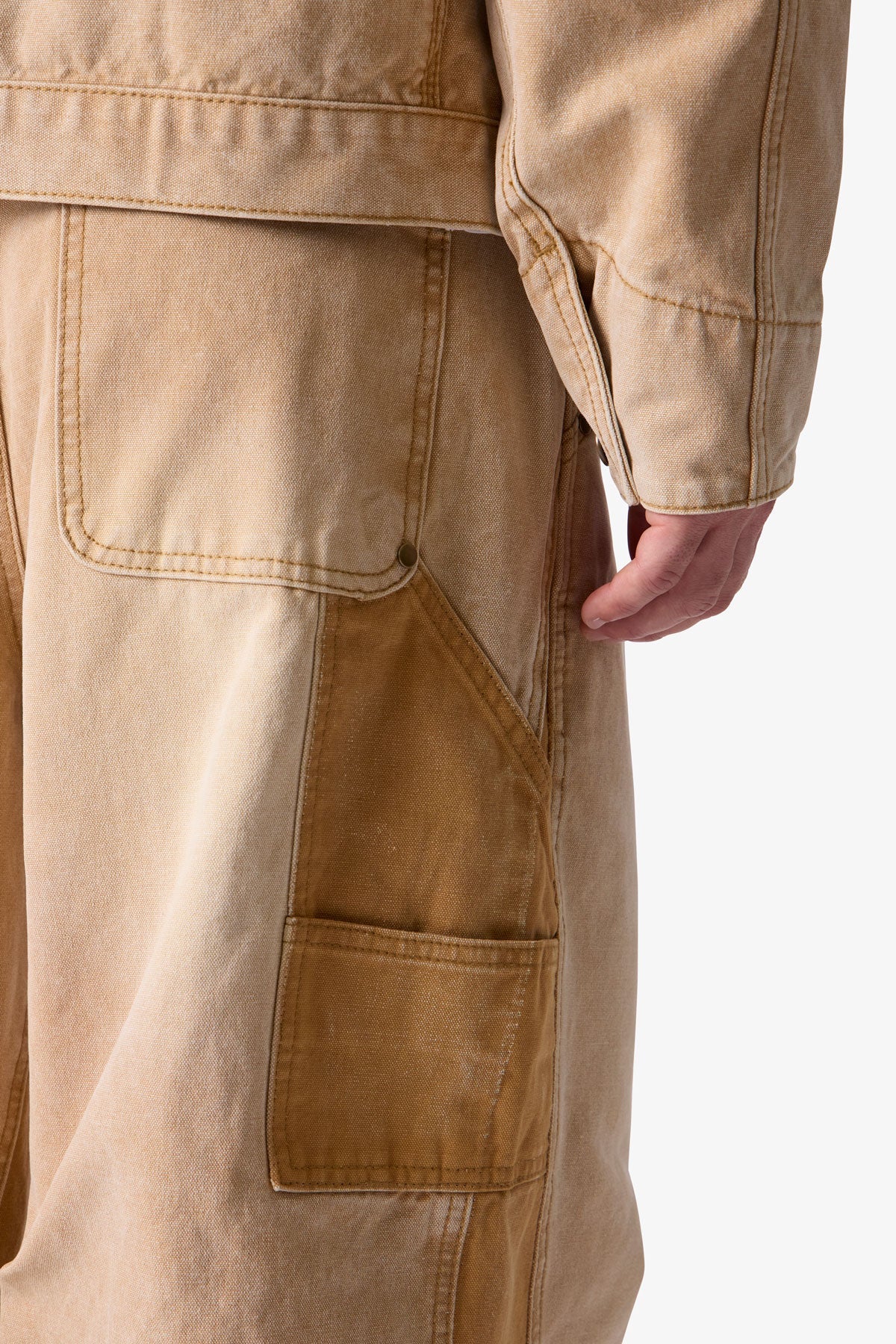 Reworked Pants - Washed Khaki