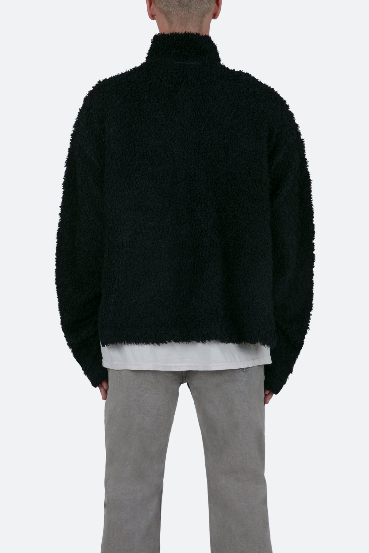 Sherpa Pullover - Black