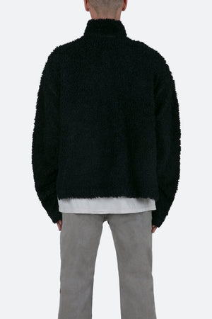 Sherpa Pullover - Black