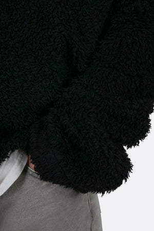 Sherpa Pullover - Black
