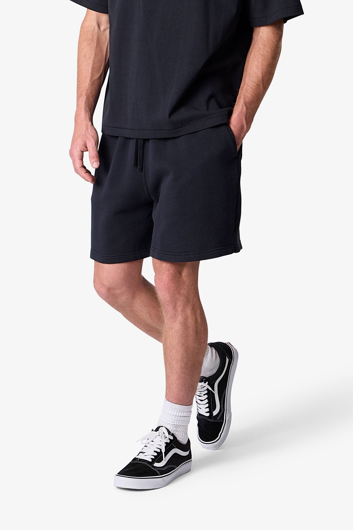 Short Sweatshorts - Black