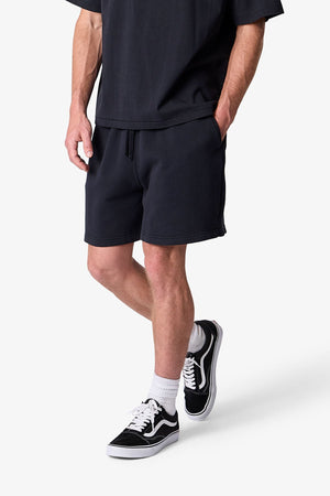 Short Sweatshorts - Black