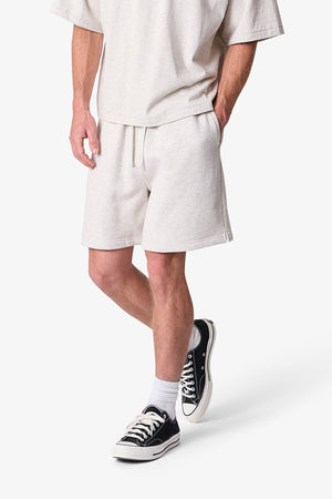Short Sweatshorts - Oatmeal