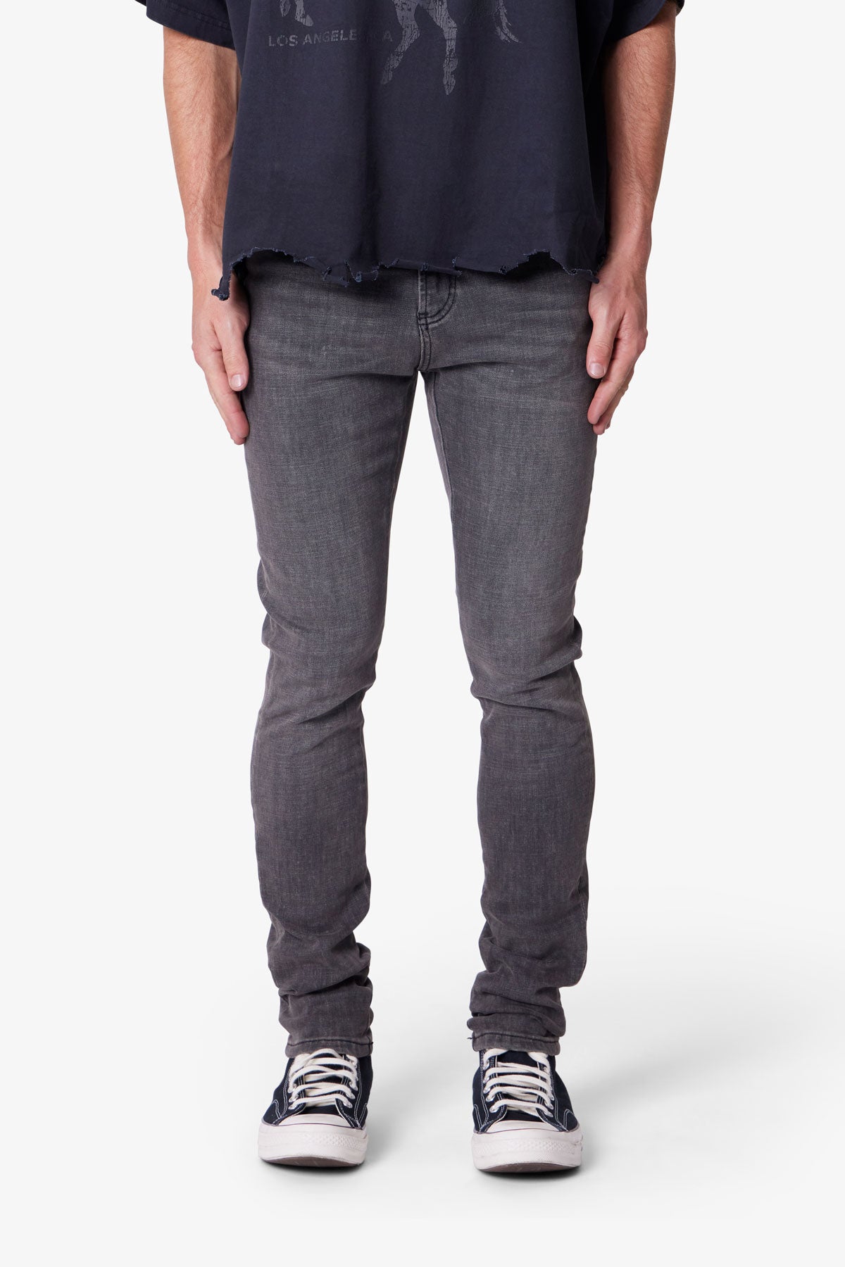 Skinny Denim - Dark Sand Wash