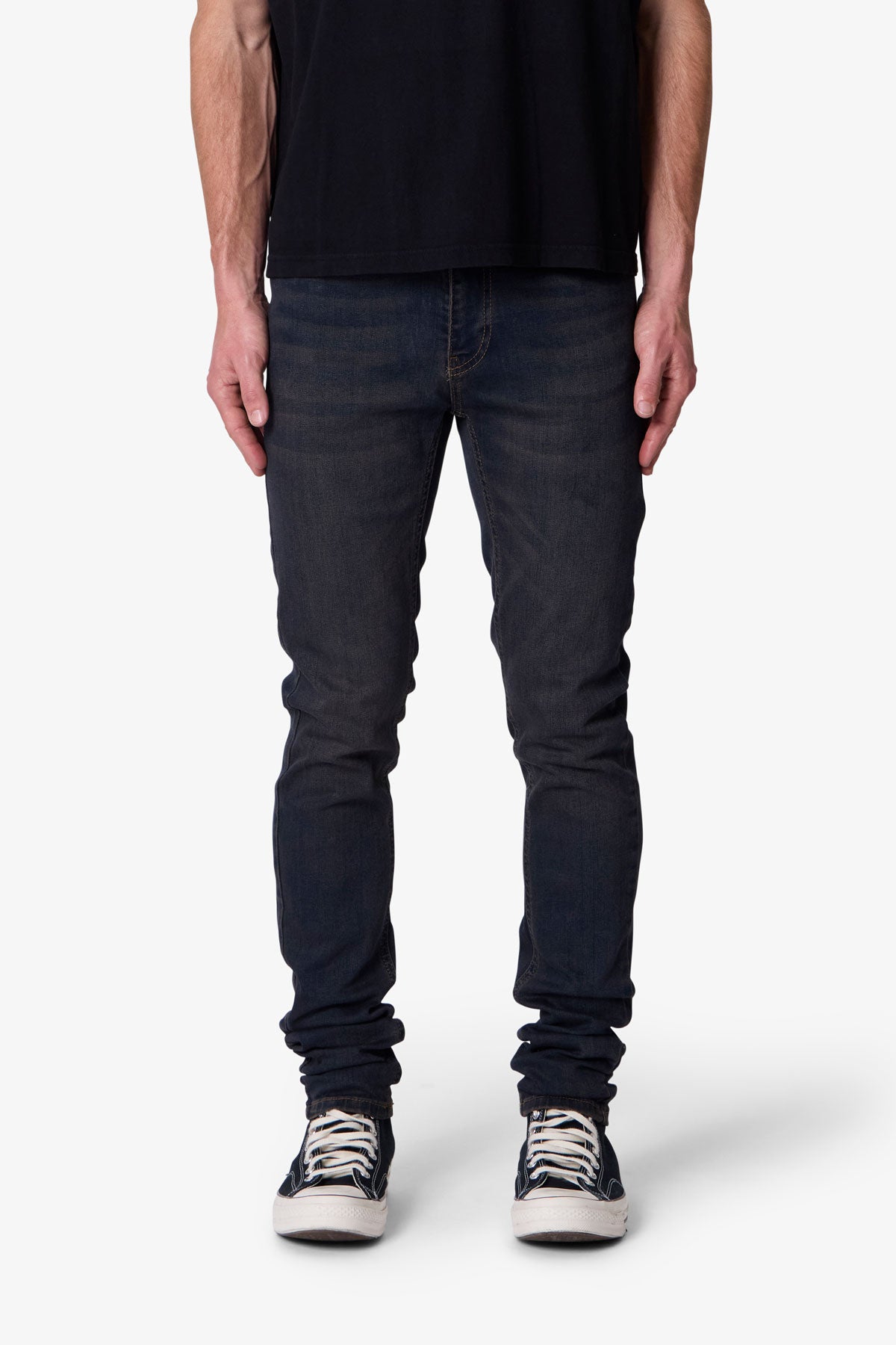 Skinny Denim - Washed Brown