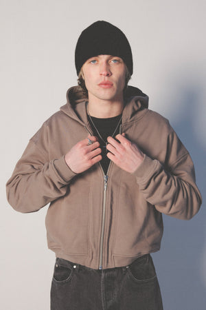 The Perfect Zip Up Hoodie - Grace Gray