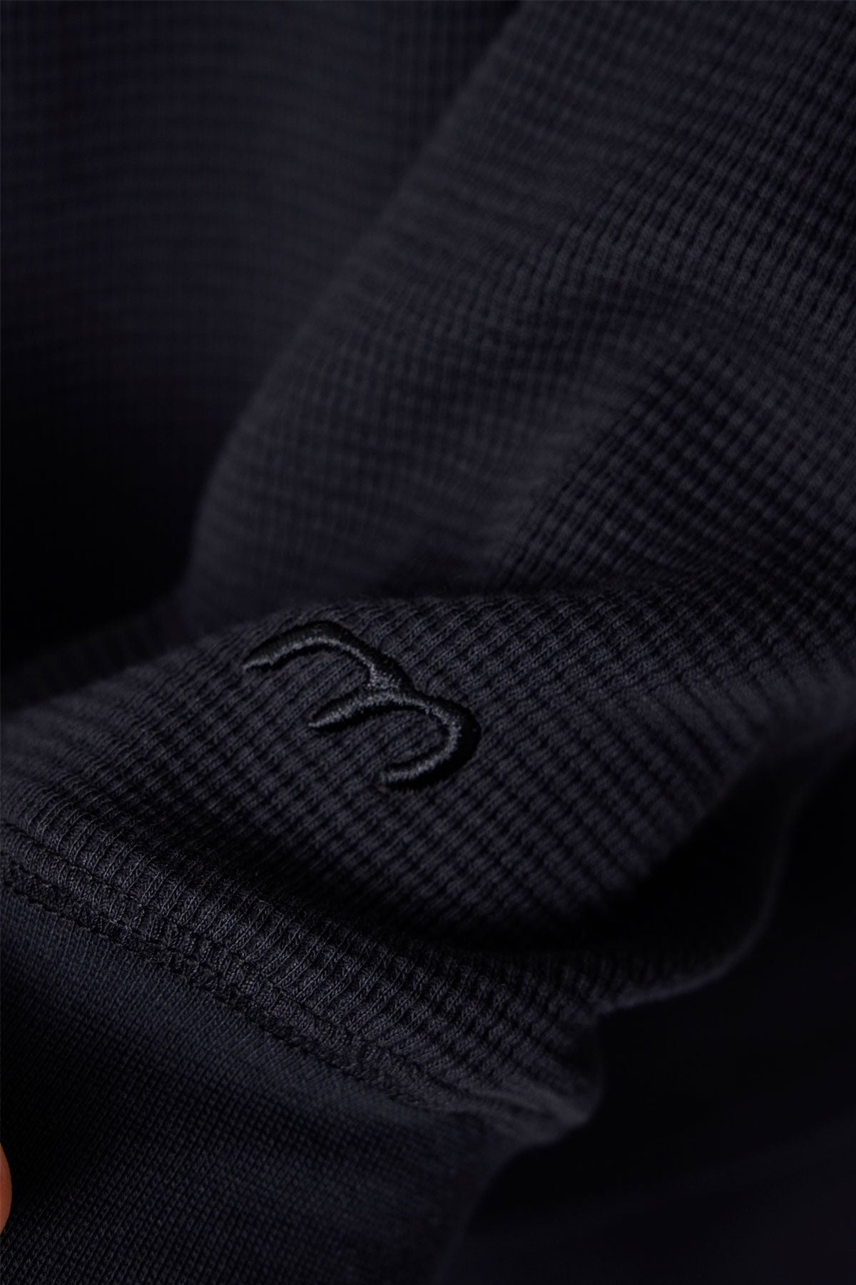 Thermal Long Sleeve Tee - Black
