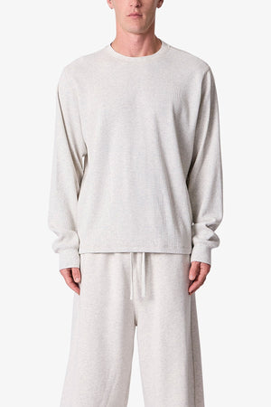 Thermal Long Sleeve Tee - Oatmeal