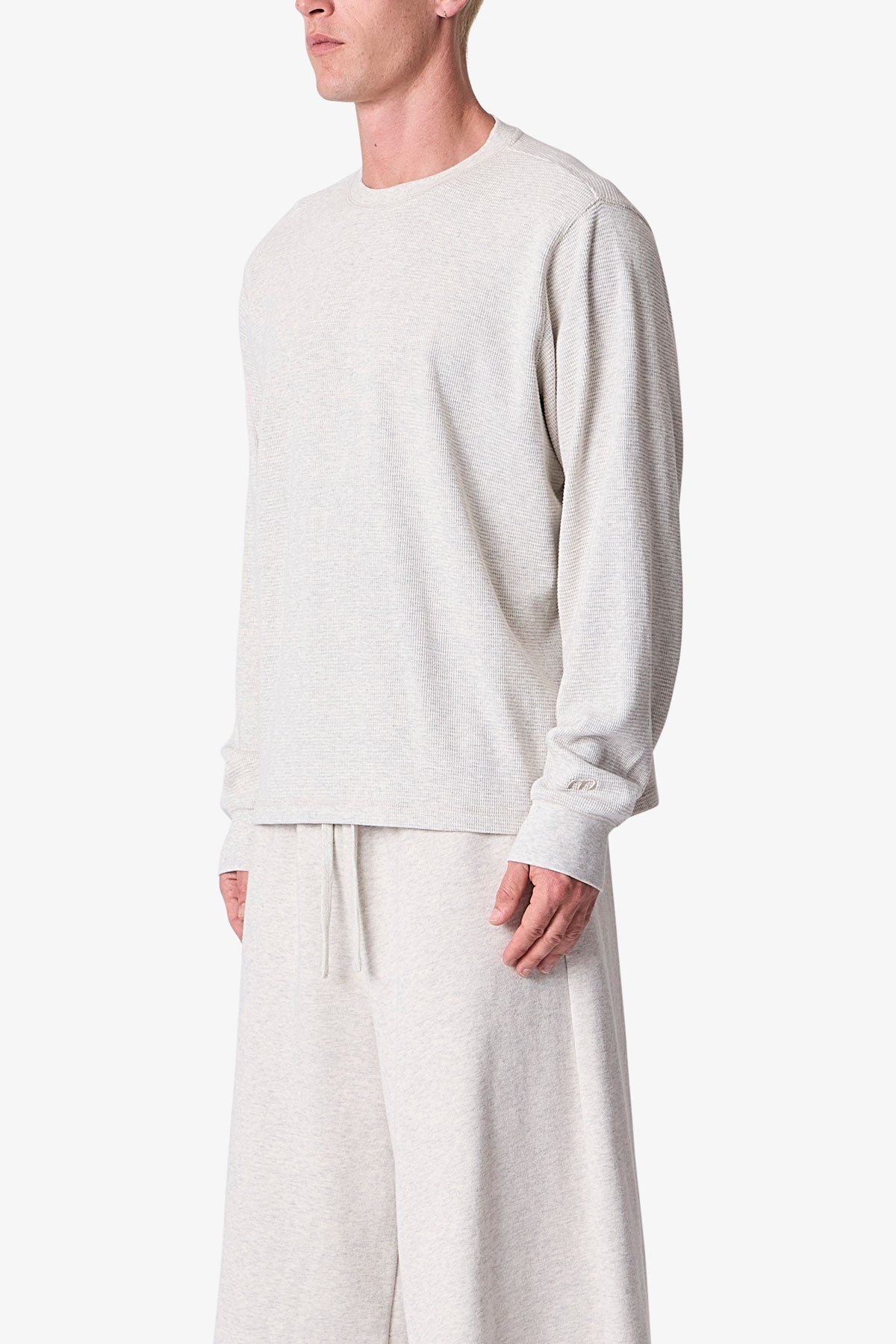 Thermal Long Sleeve Tee - Oatmeal