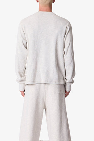 Thermal Long Sleeve Tee - Oatmeal