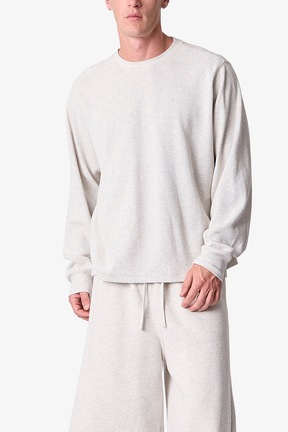 Thermal Long Sleeve Tee - Oatmeal