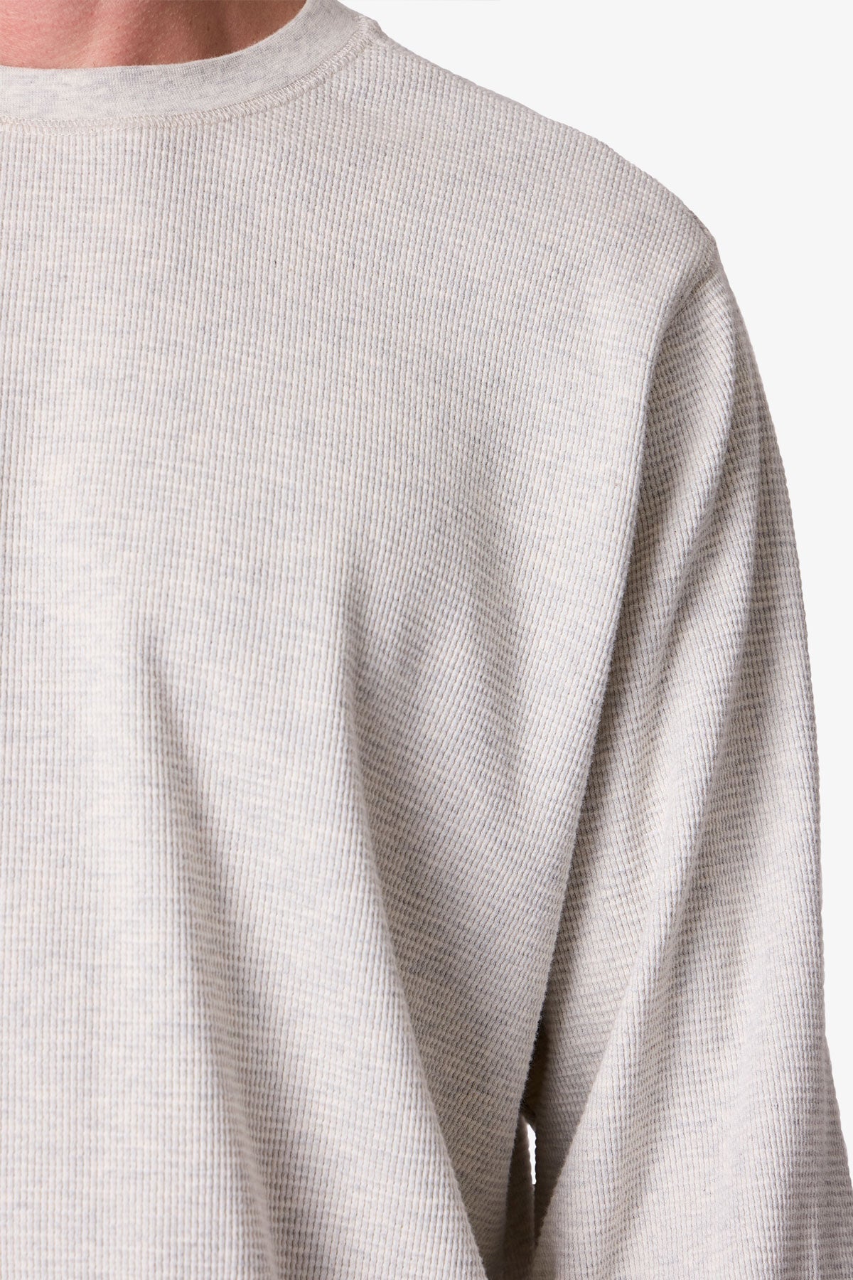 Thermal Long Sleeve Tee - Oatmeal