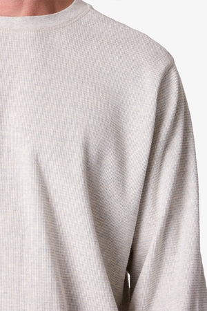 Thermal Long Sleeve Tee - Oatmeal