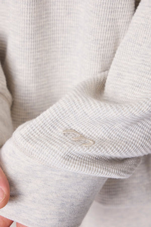 Thermal Long Sleeve Tee - Oatmeal