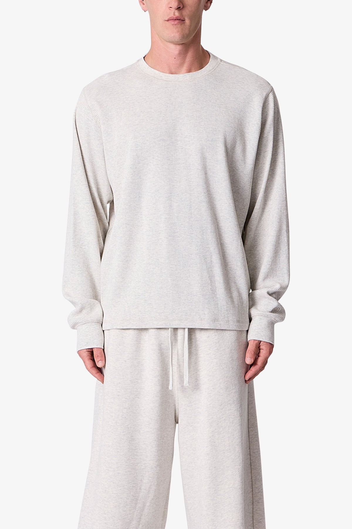 Thermal Long Sleeve Tee - Oatmeal