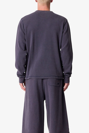 Thermal Long Sleeve Tee - Slate