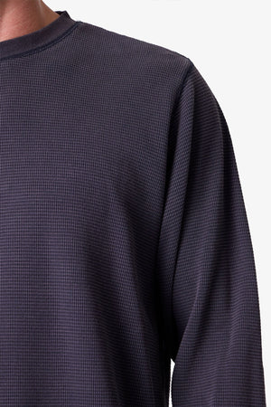 Thermal Long Sleeve Tee - Slate