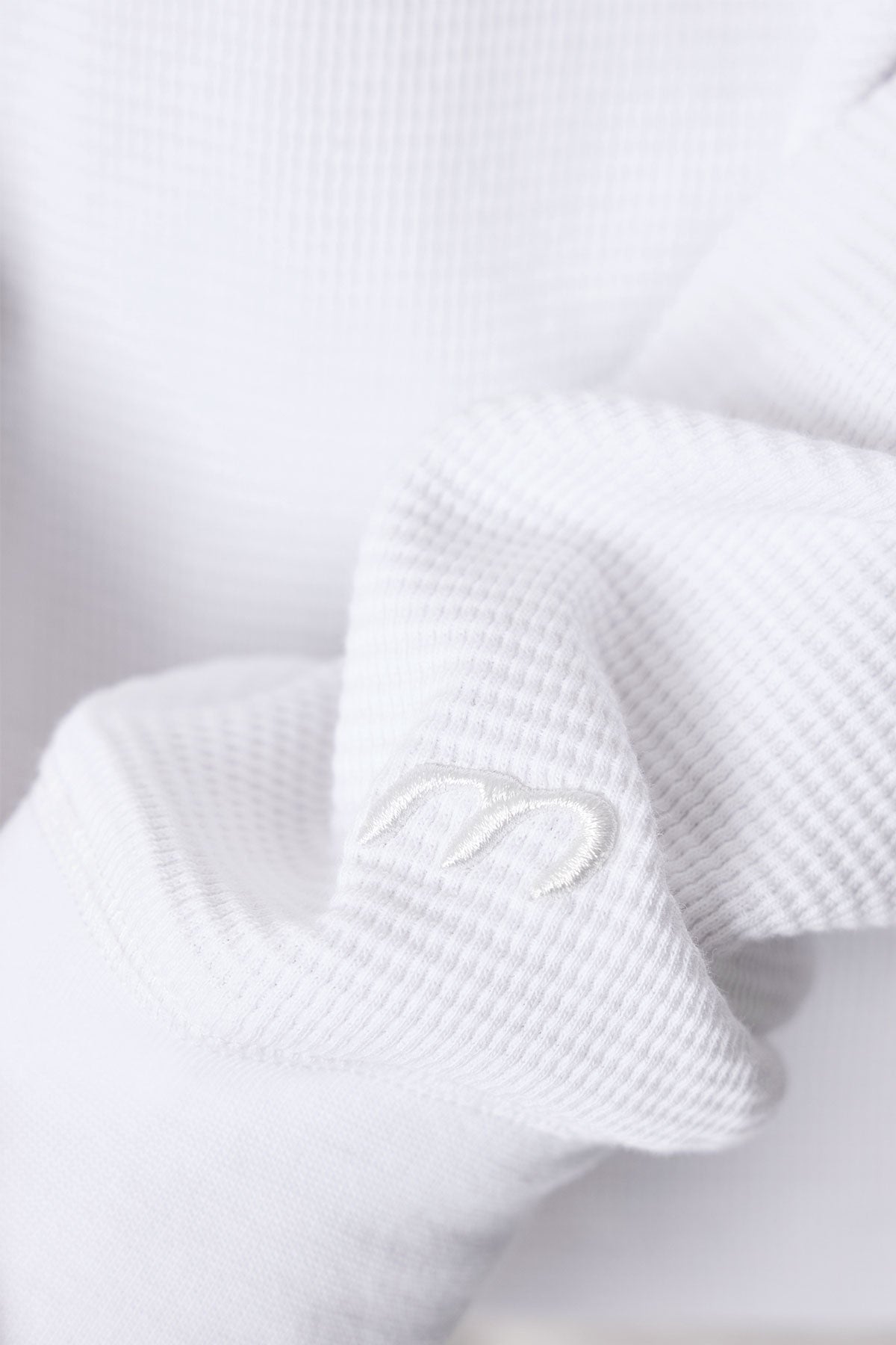 Thermal Long Sleeve Tee - White