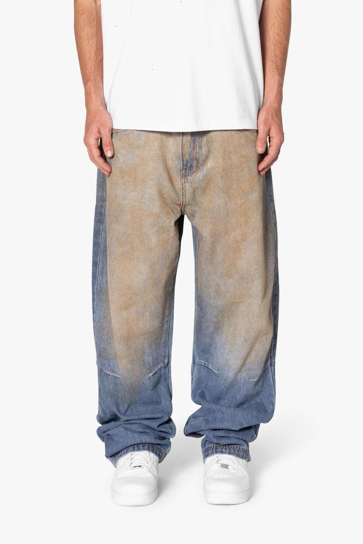 Ultra Baggy Barn Vintage Denim - Blue