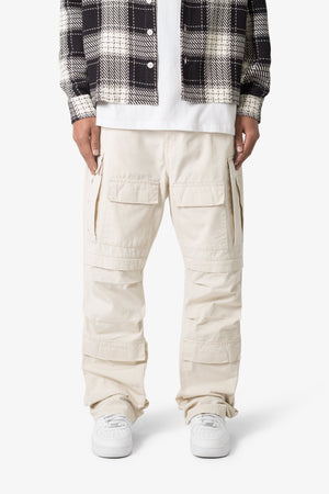 Ultra Baggy Ripstop Cargo Pants - Off White