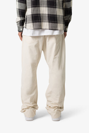 Ultra Baggy Ripstop Cargo Pants - Off White