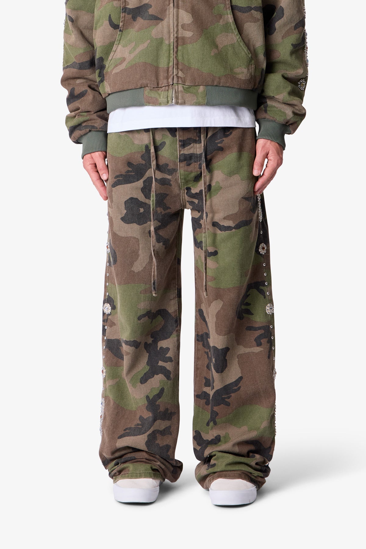 Ultra Wide Mojave Twill Pants - Camo