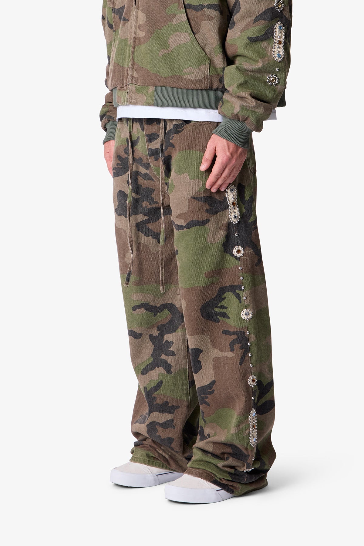 Ultra Wide Mojave Twill Pants - Camo