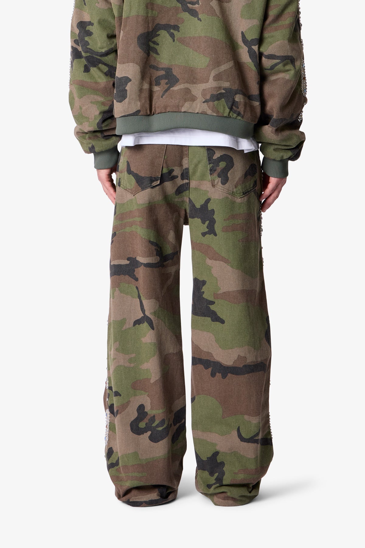Ultra Wide Mojave Twill Pants - Camo