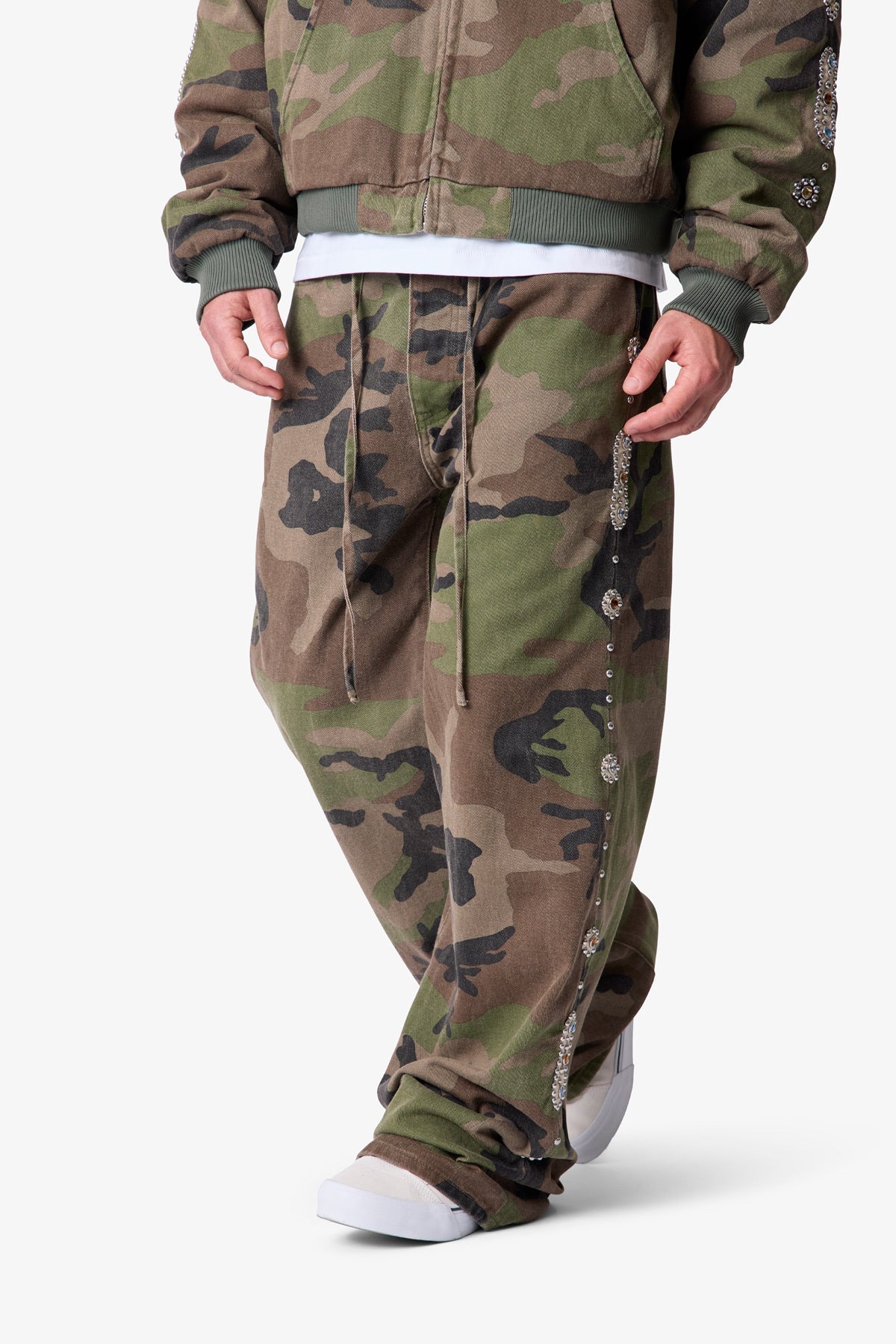 Ultra Wide Mojave Twill Pants - Camo