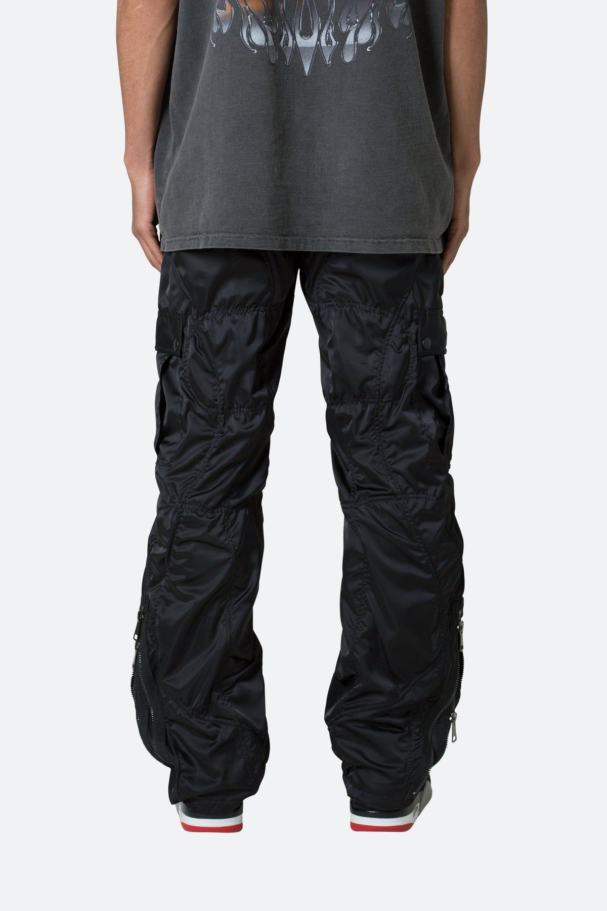 Wired Cargo Pants - Black