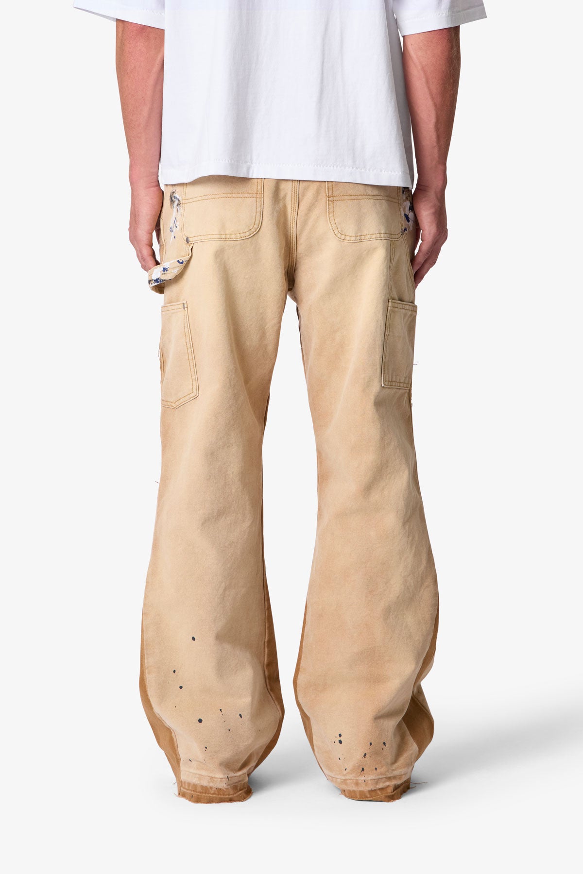 Workshop Kick Flare Denim - Khaki