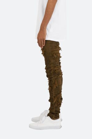 X289 Skinny Denim - Brown