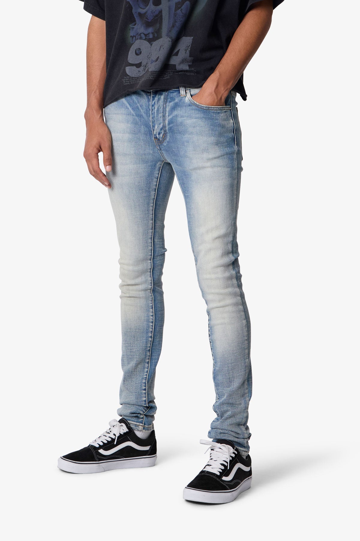 X494 Skinny Denim - Blue
