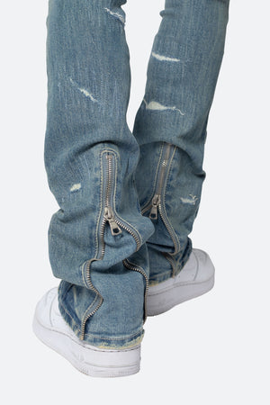 X503 Convertible Skinny Denim - Blue