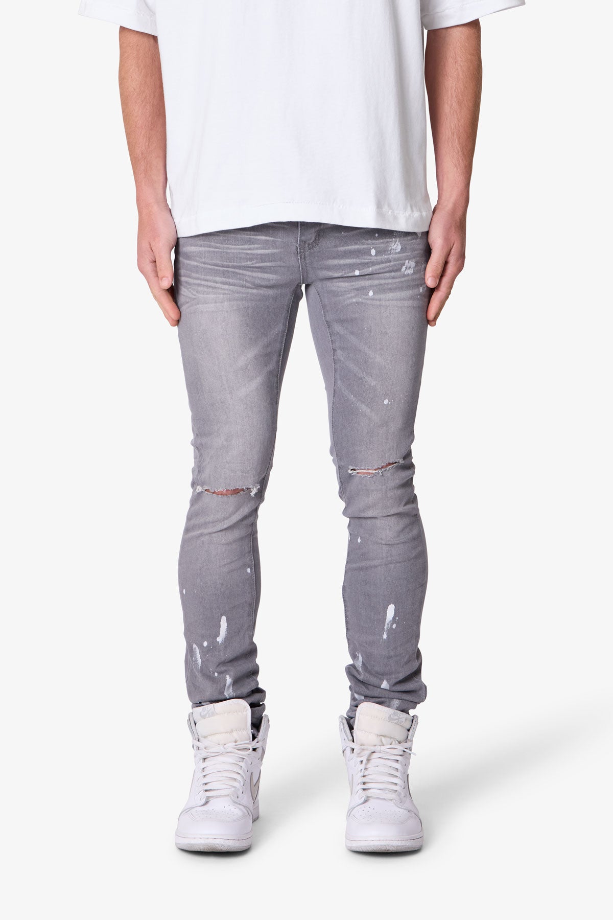 X504 Stretch Skinny Denim - Grey