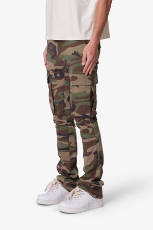X516 Skinny Stacked Cargo Denim - Camo