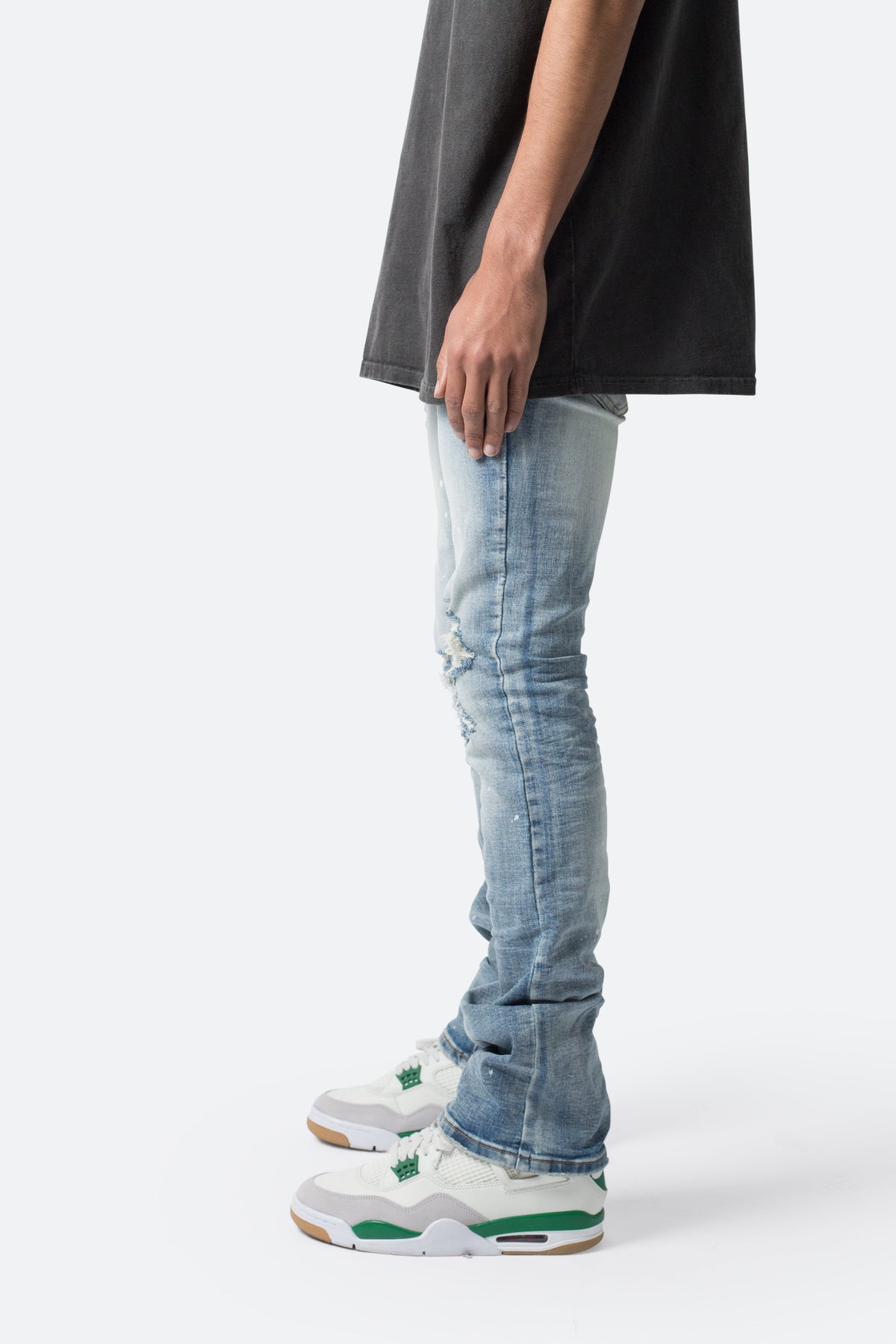 X598 Skinny Stacked Denim - Blue